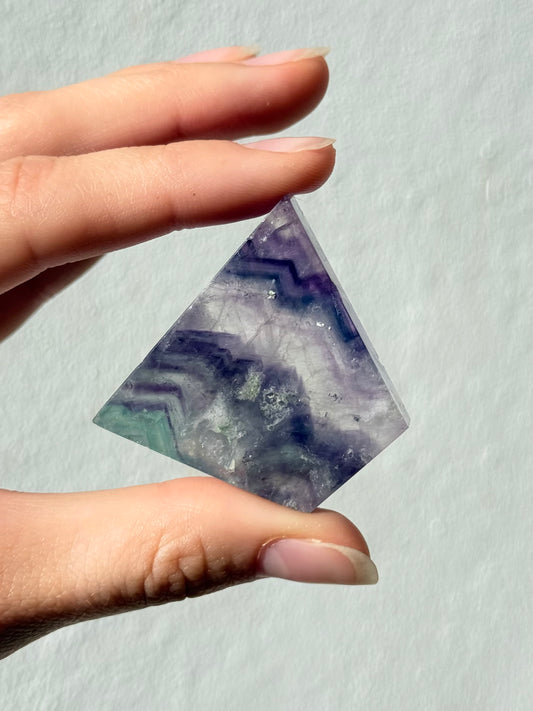 Rainbow Fluorite / Fluorita Arcoíris Small Slab