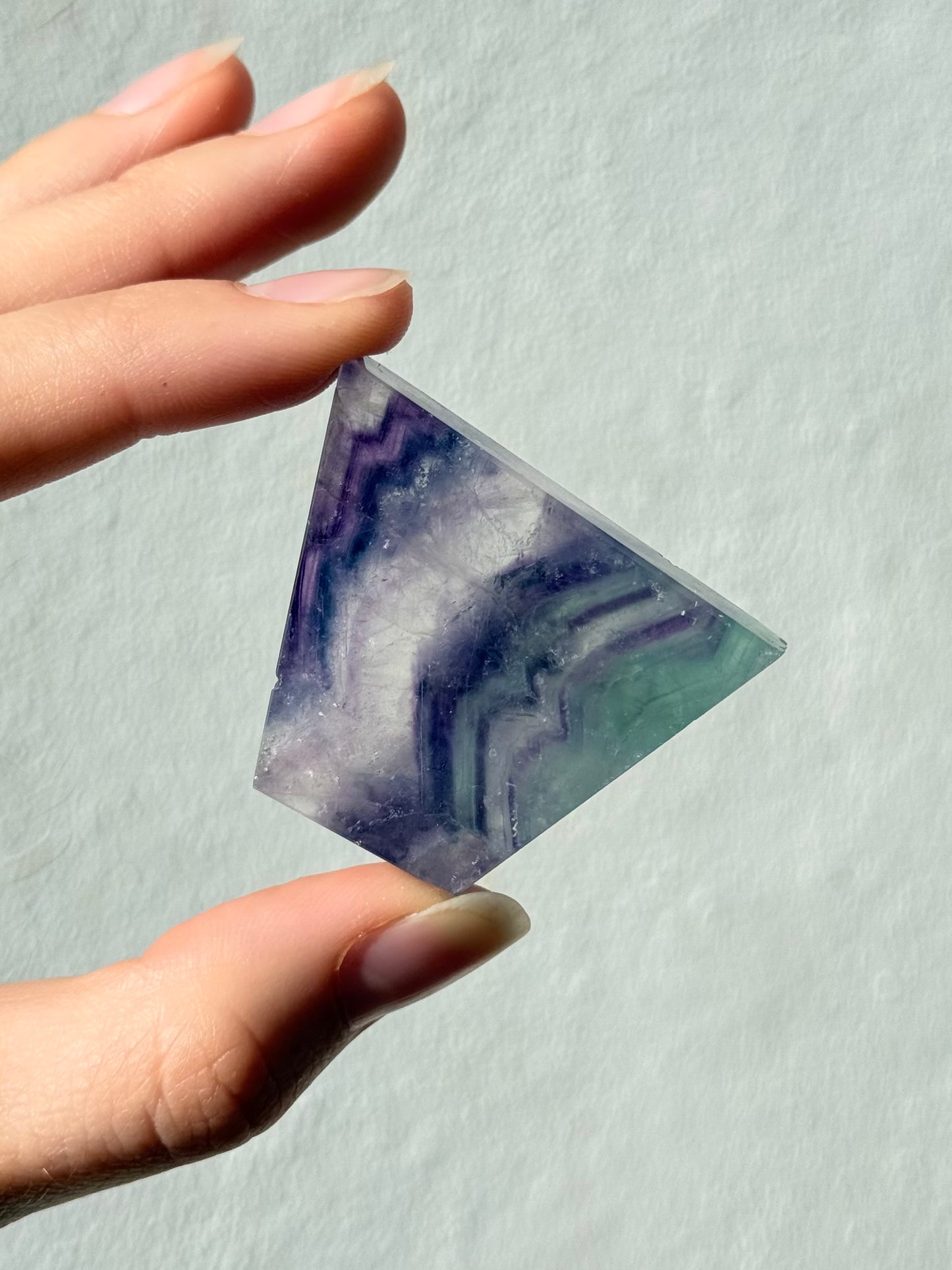 Rainbow Fluorite / Fluorita Arcoíris Small Slab
