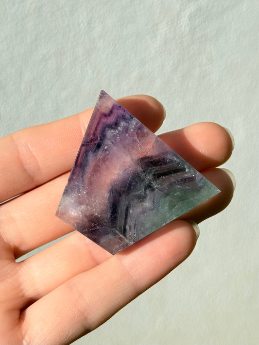 Rainbow Fluorite / Fluorita Arcoíris Small Slab