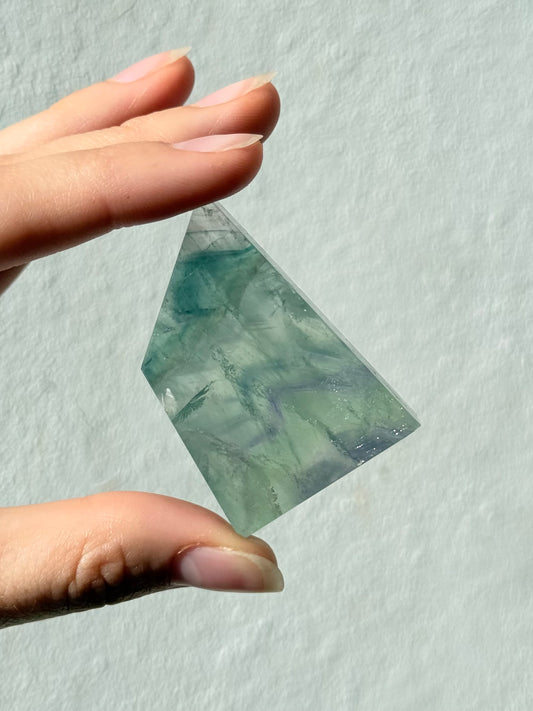 Rainbow Fluorite / Fluorita Arcoíris Small Slab