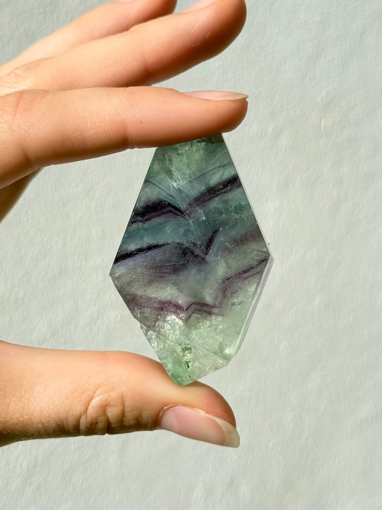 Rainbow Fluorite / Fluorita Arcoíris Small Slab