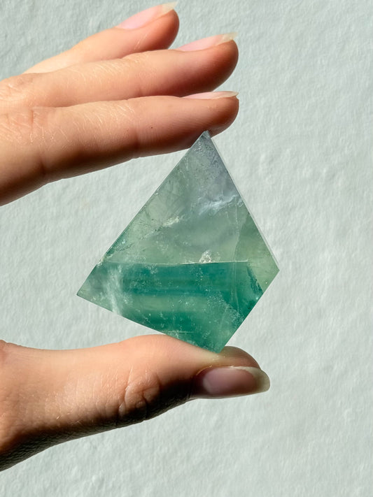 Green Fluorite / Fluorita Verde Small Slab