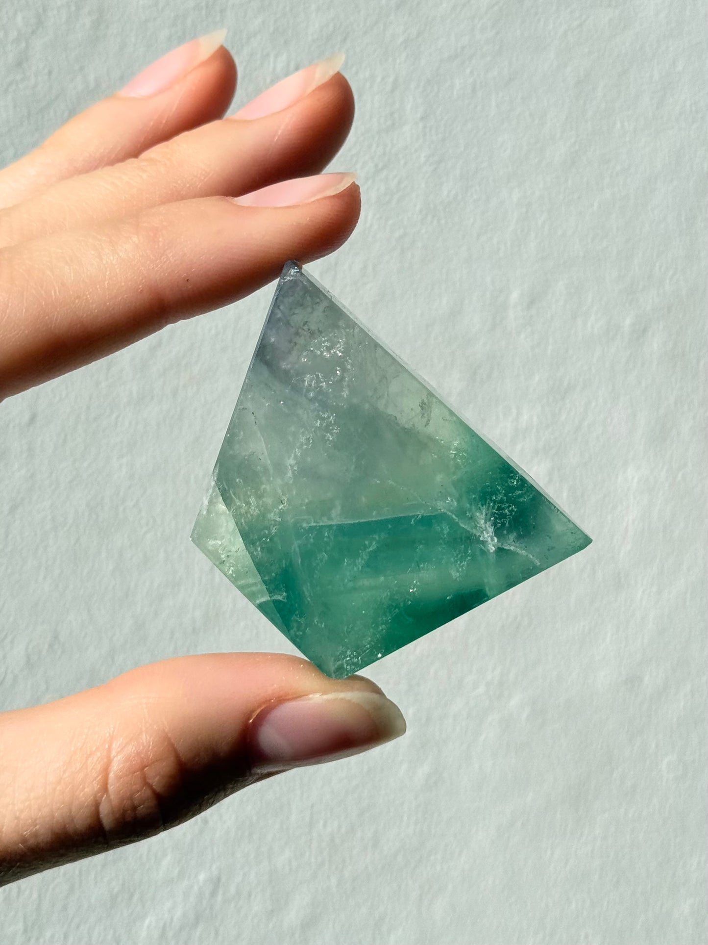 Green Fluorite / Fluorita Verde Small Slab