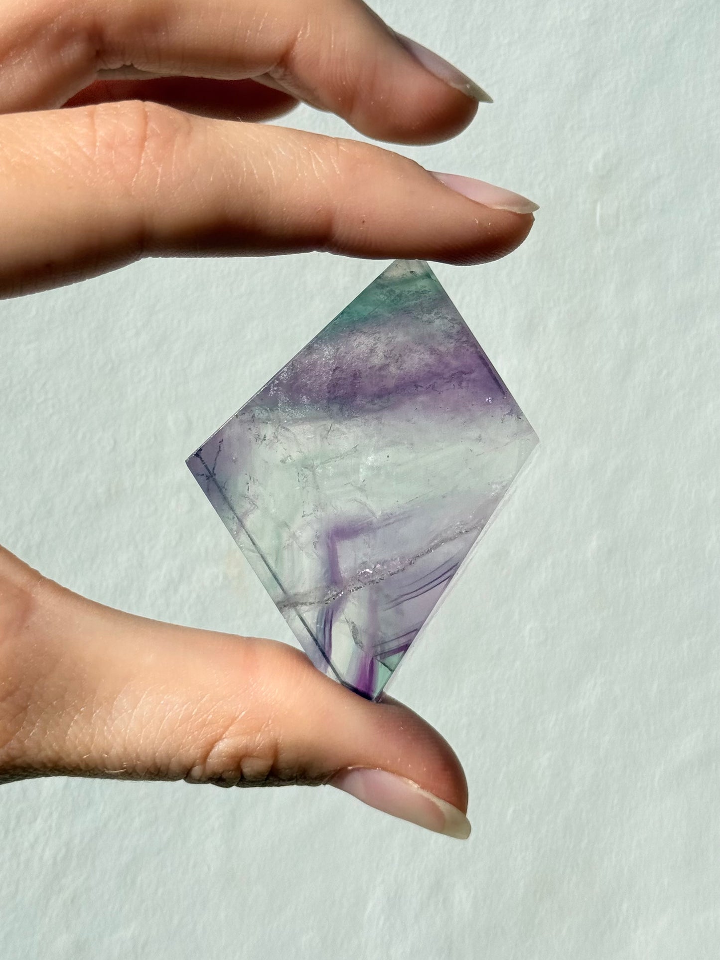 Rainbow Fluorite / Fluorita Arcoíris Small Slab