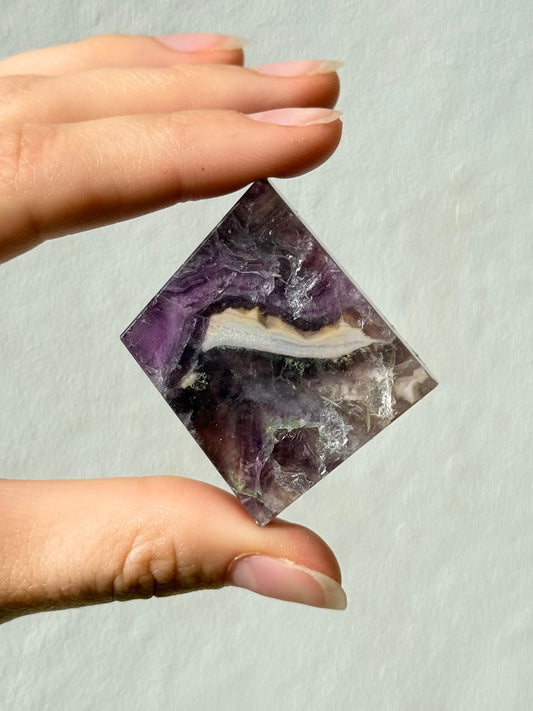 Rainbow Fluorite / Fluorita Arcoíris Small Slab