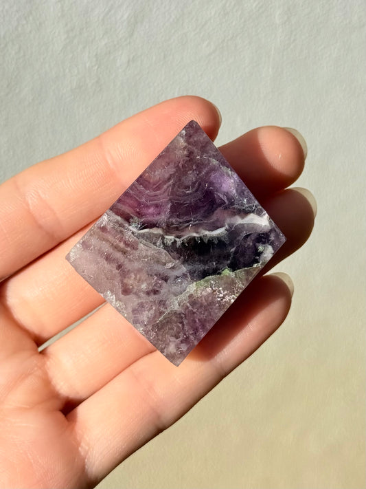 Rainbow Fluorite / Fluorita Arcoíris Small Slab