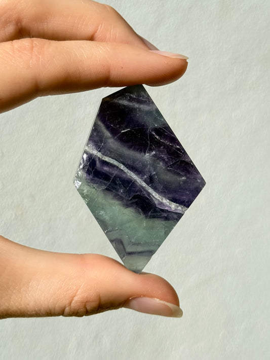 Rainbow Fluorite / Fluorita Arcoíris Small Slab