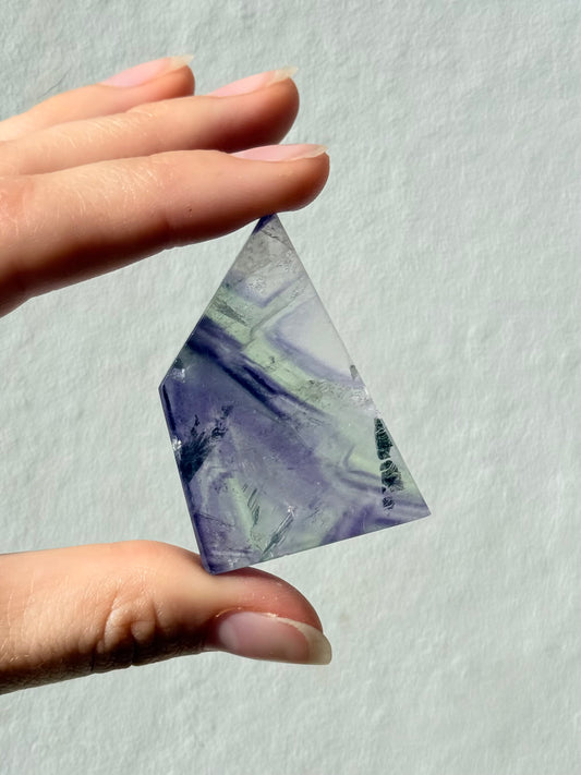 Rainbow Fluorite / Fluorita Arcoíris Small Slab