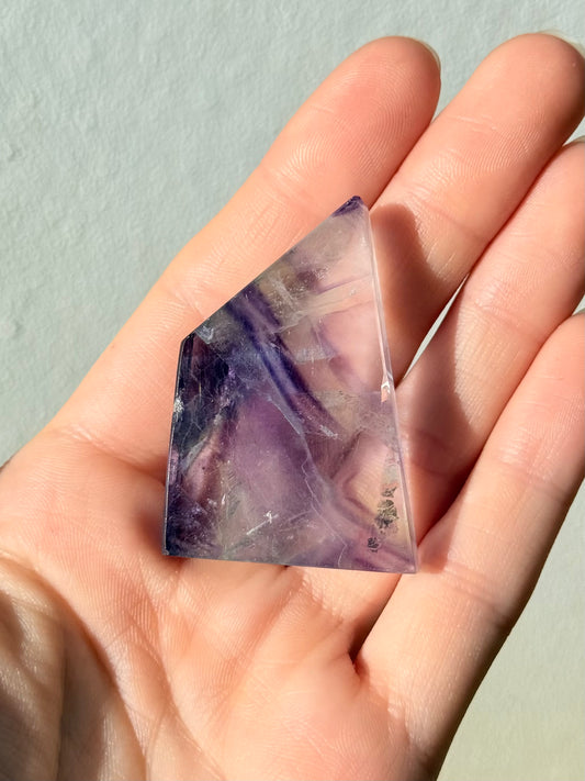 Rainbow Fluorite / Fluorita Arcoíris Small Slab