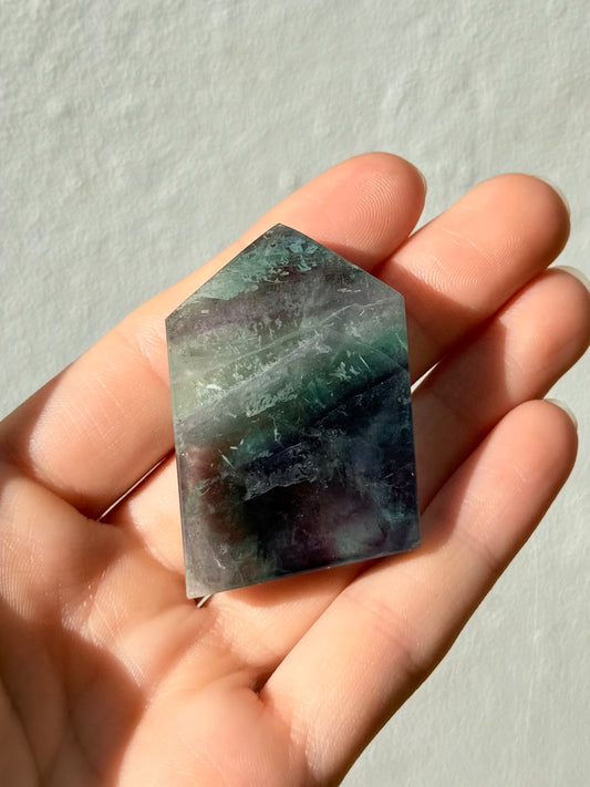 Rainbow Fluorite / Fluorita Arcoíris Small Slab