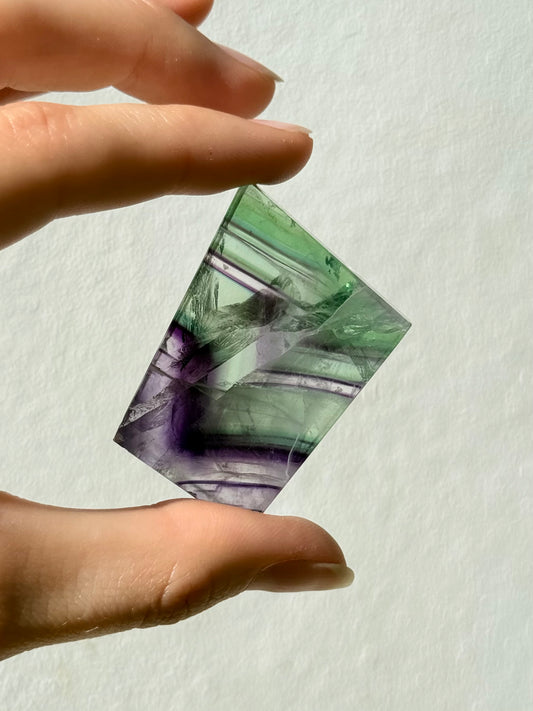 Rainbow Fluorite / Fluorita Arcoíris Small Slab