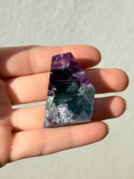 Rainbow Fluorite / Fluorita Arcoíris Small Slab