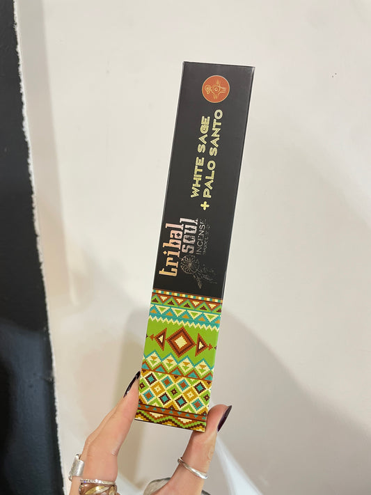 White Sage and Palo Santo ( Tribal Soul ) Incense