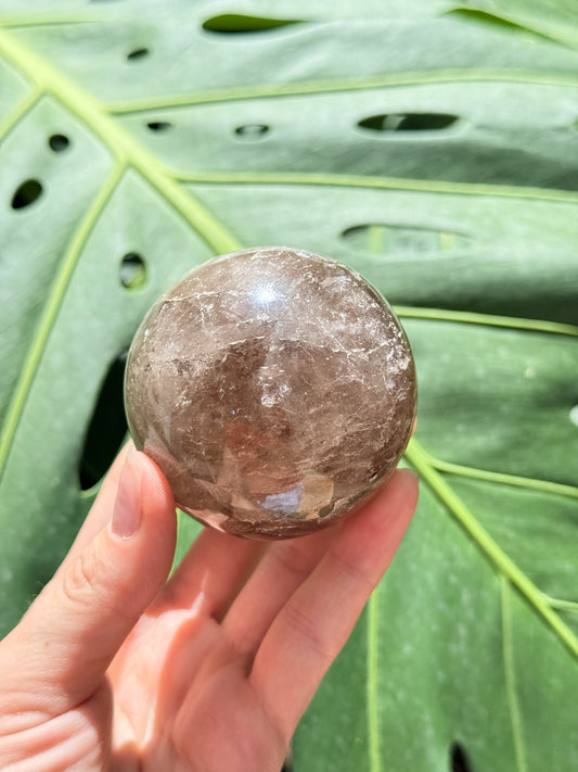 Smoky Quartz Sphere - Brazil
