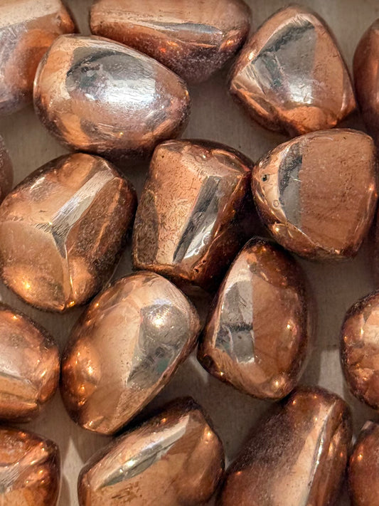 Copper Tumble Stone (Approx. 25g) / Piedra Rodada de Cobre (Aprox. 25g)