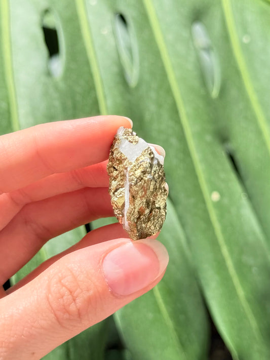 Pyrite and Calcite Stone