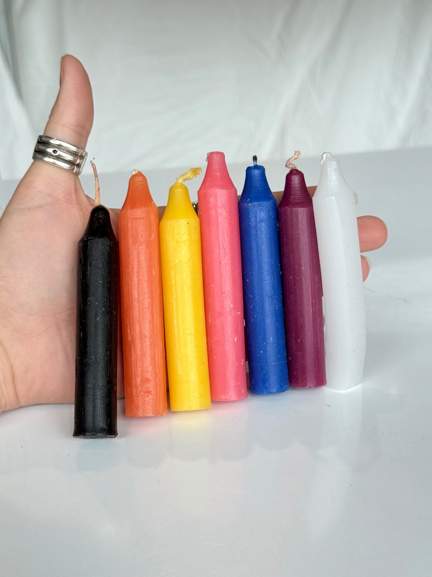 7 Chakra Purpose Candles set