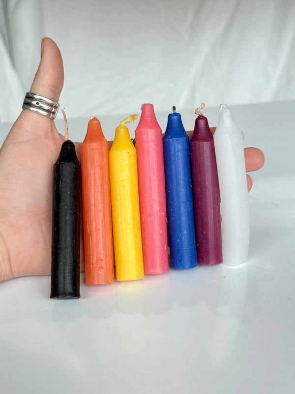 7 Chakra Purpose Candles set