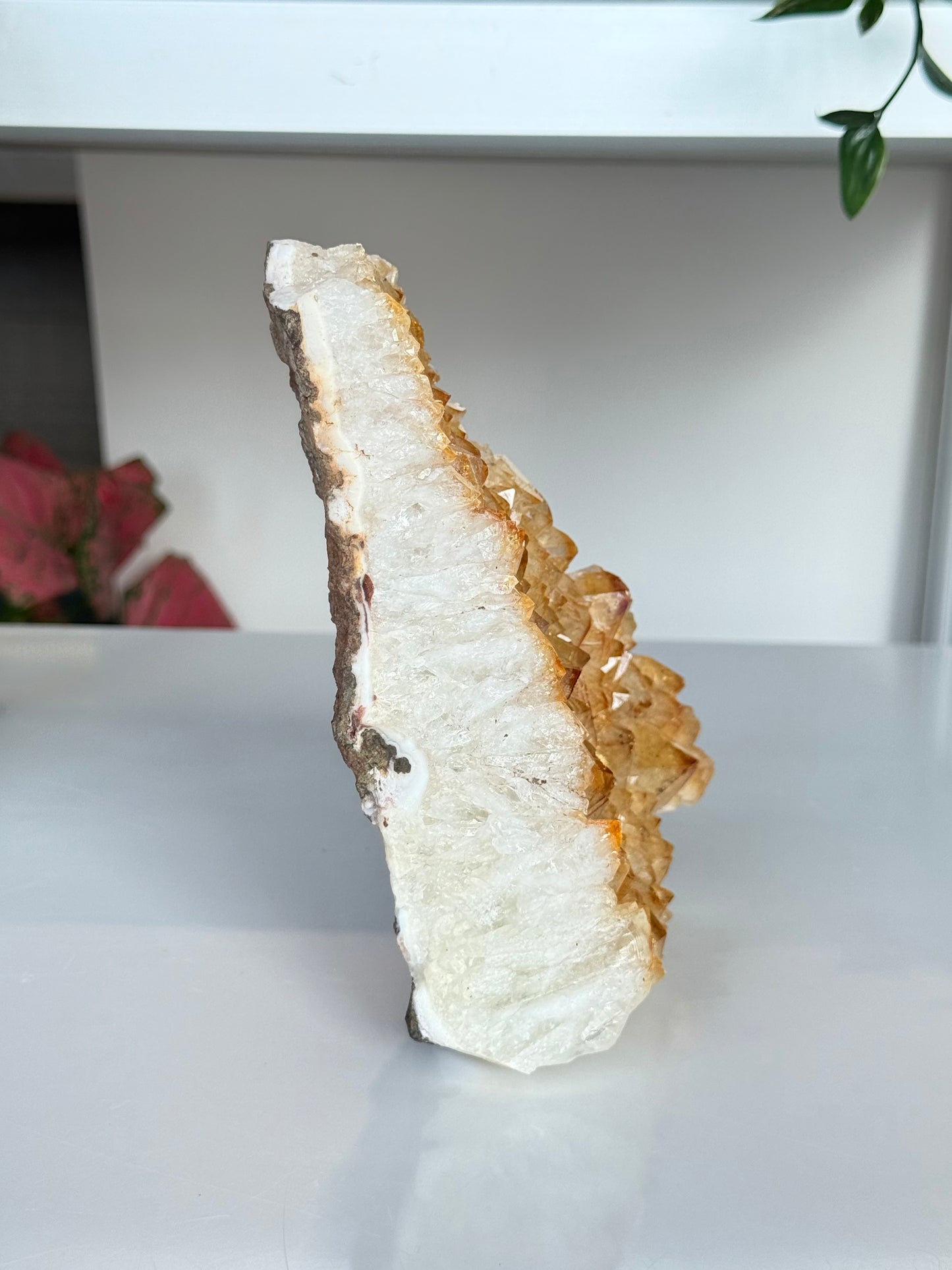 Citrine Cluster (Heat-Treated) / Clúster de Citrino (Tratado con Calor)