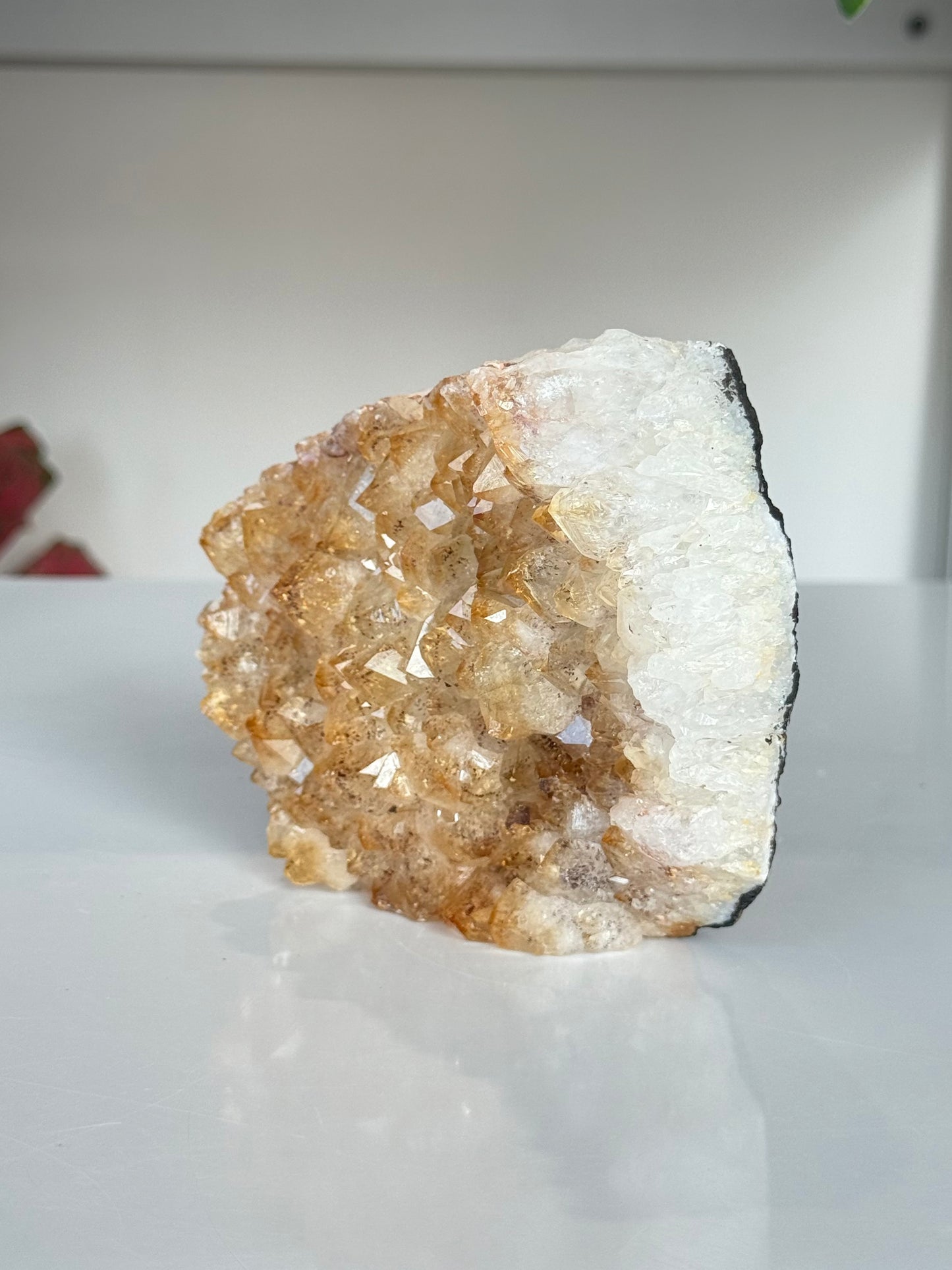 Citrine Cluster (Heat-Treated) / Clúster de Citrino (Tratado con Calor)