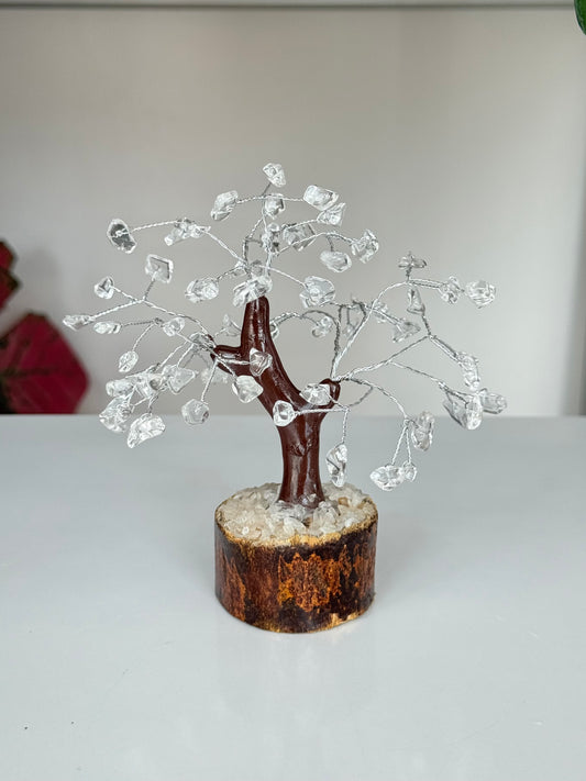 Clear Quartz Gem Tree / Árbol de Cuarzo Cristal