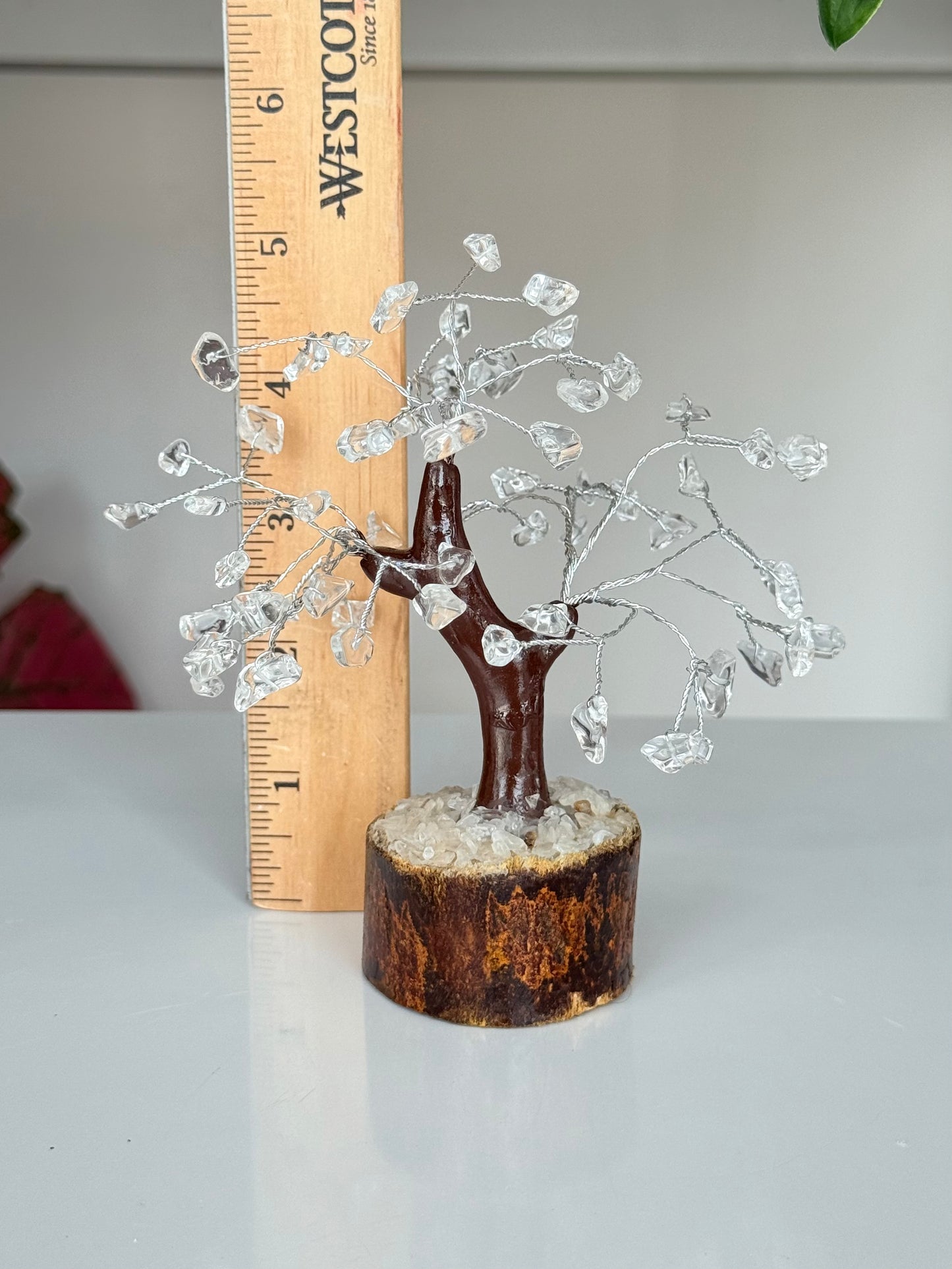 Clear Quartz Gem Tree / Árbol de Cuarzo Cristal