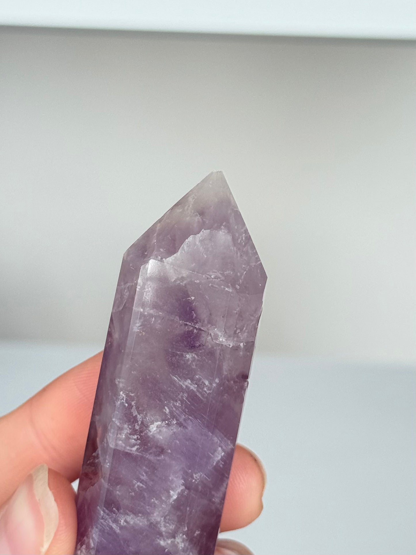 Double Terminated Amethyst Wand / Varita de Amatista de Doble Punta