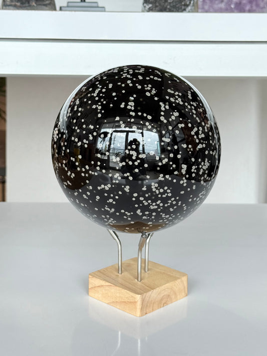 Stardust Obsidian Sphere
