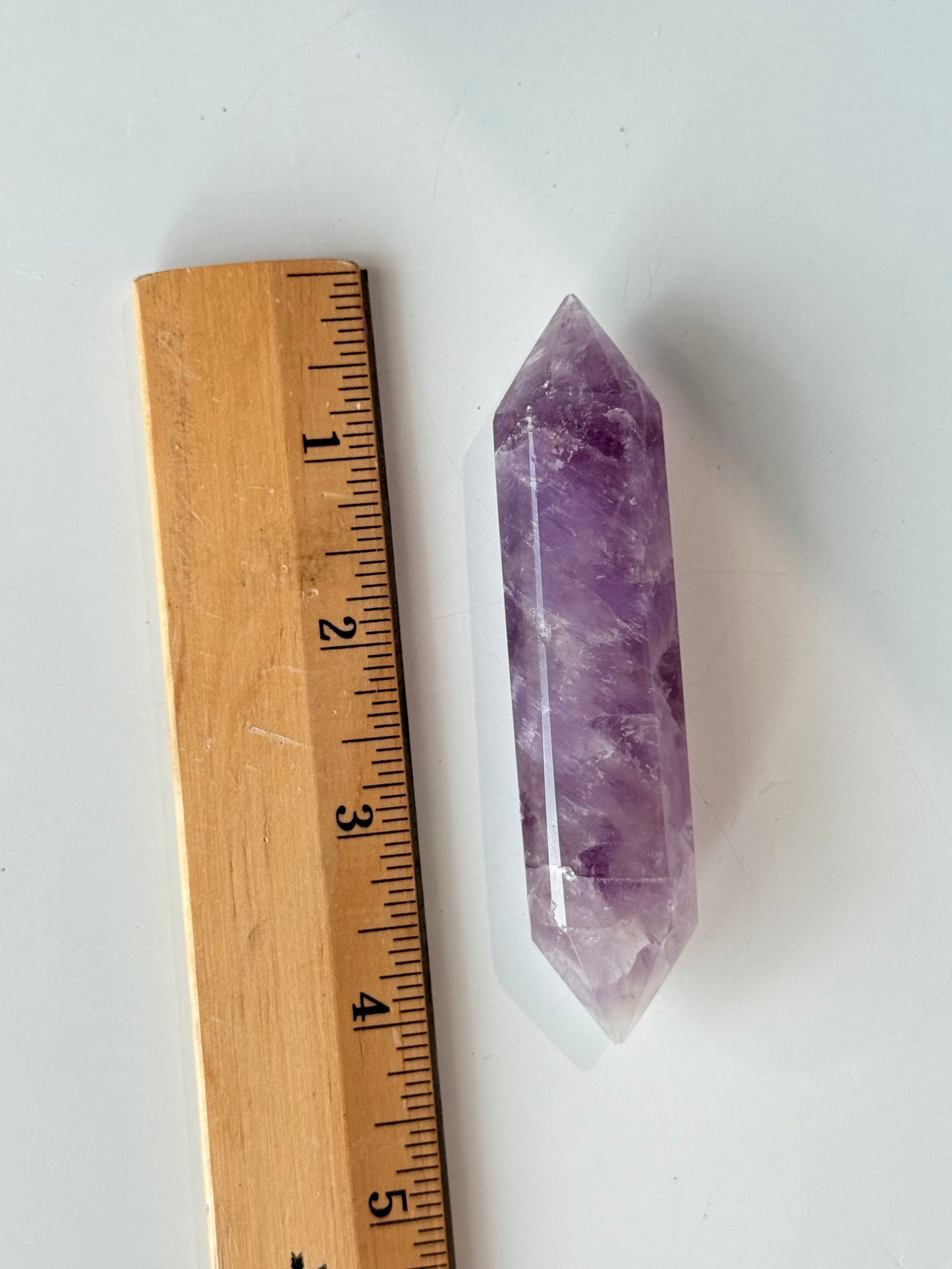 Double Terminated Amethyst Wand / Varita de Amatista de Doble Punta