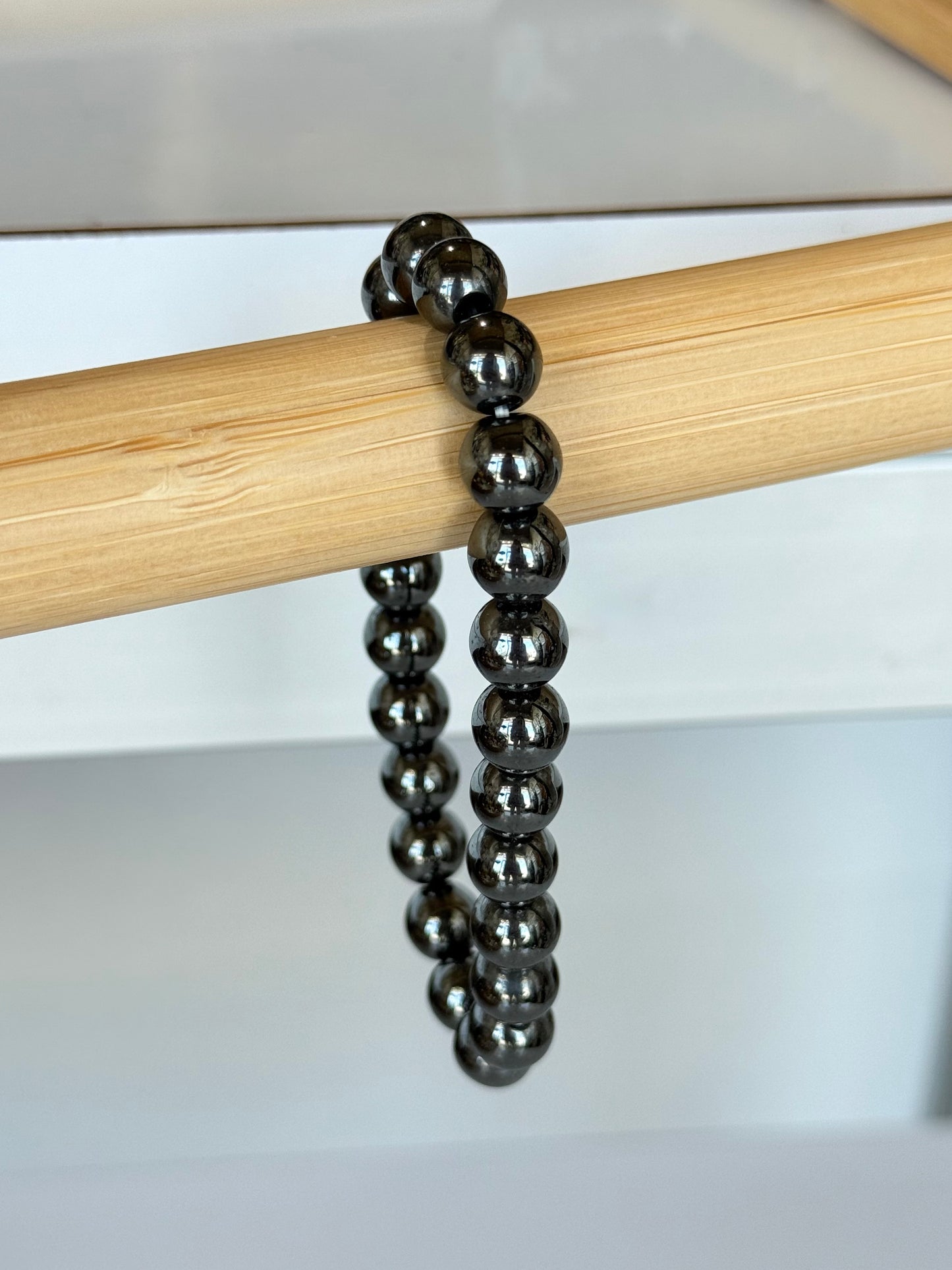 Hematite 8mm Bracelet
