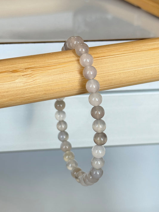 Agate 6mm Bracelet