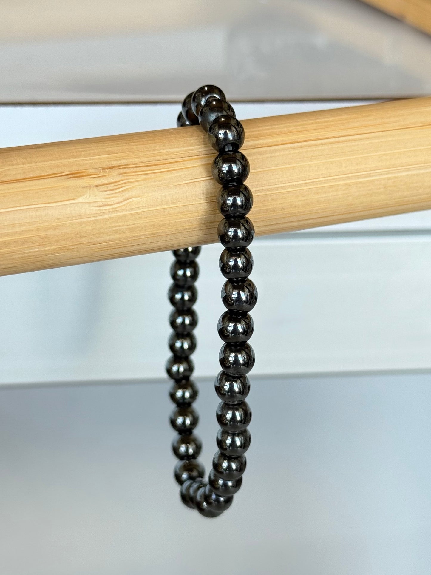 Hematite 6mm Bracelet