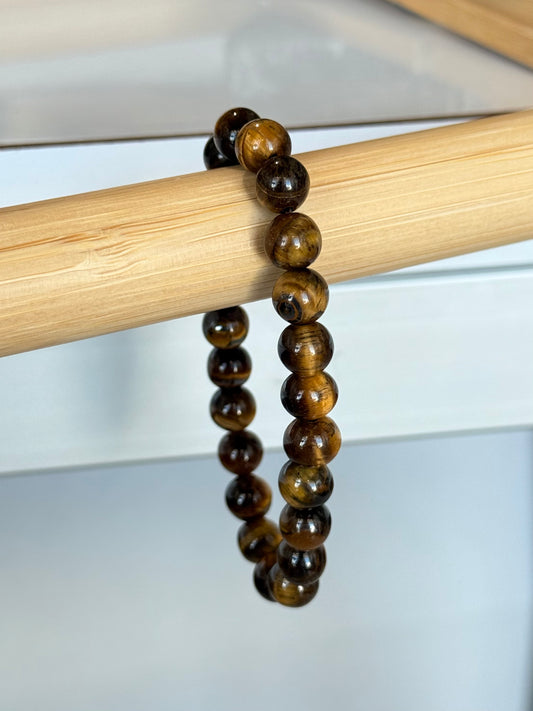 Yellow Tiger Eye 8mm Bracelet