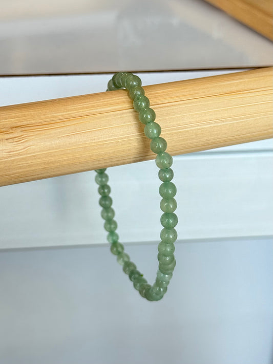Green Aventurine 4mm Bracelet
