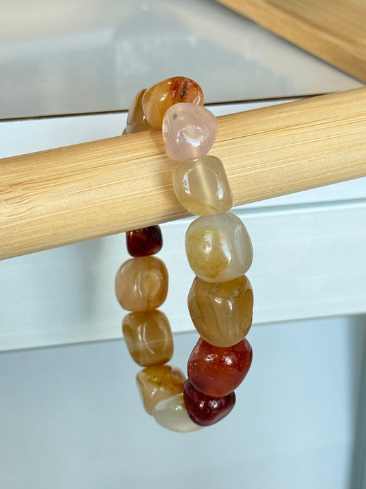 Carnelian Freeform Bracelet