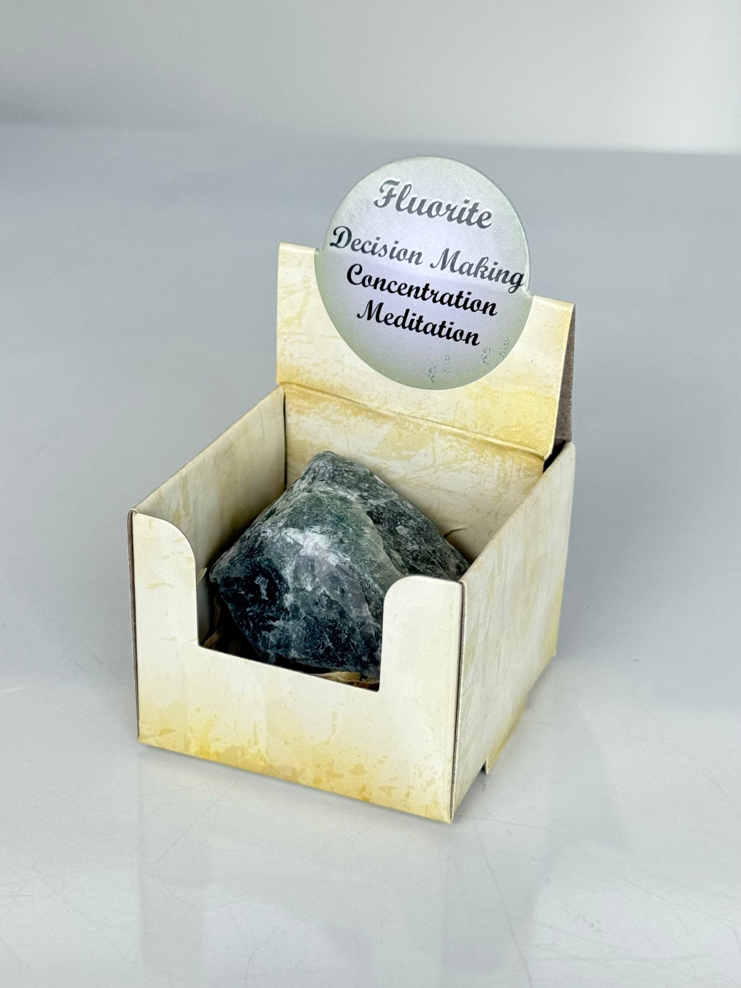Fluorite Raw Box / Cajita con Fluorita en Bruto