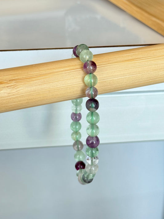 Fluorite 6mm Bracelet