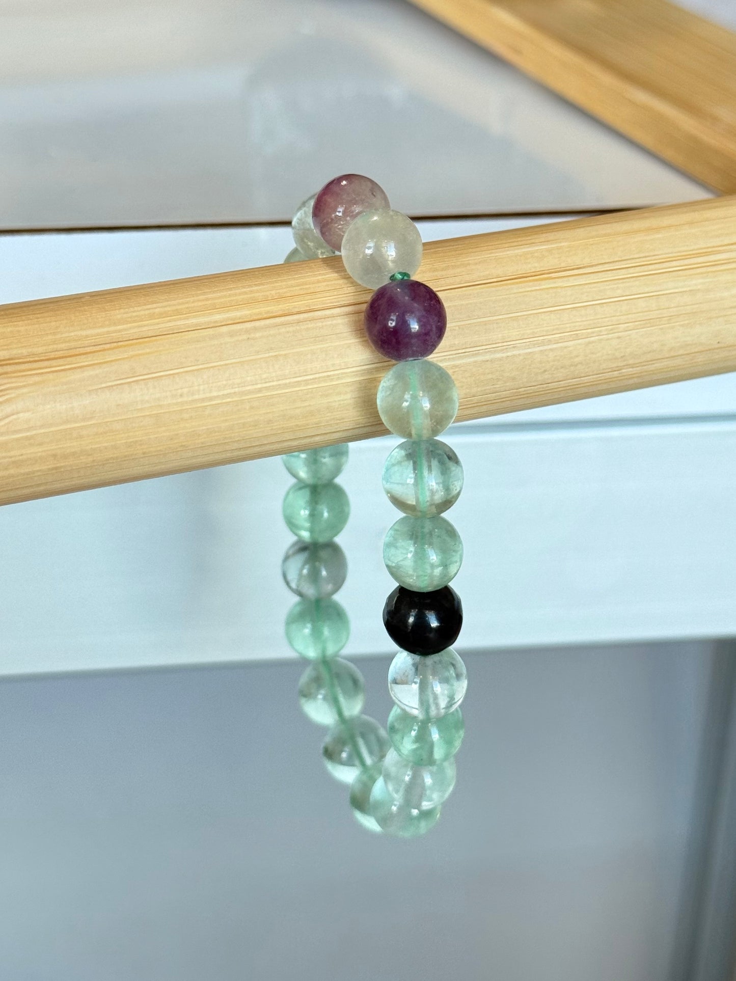 Fluorite 8mm Bracelet