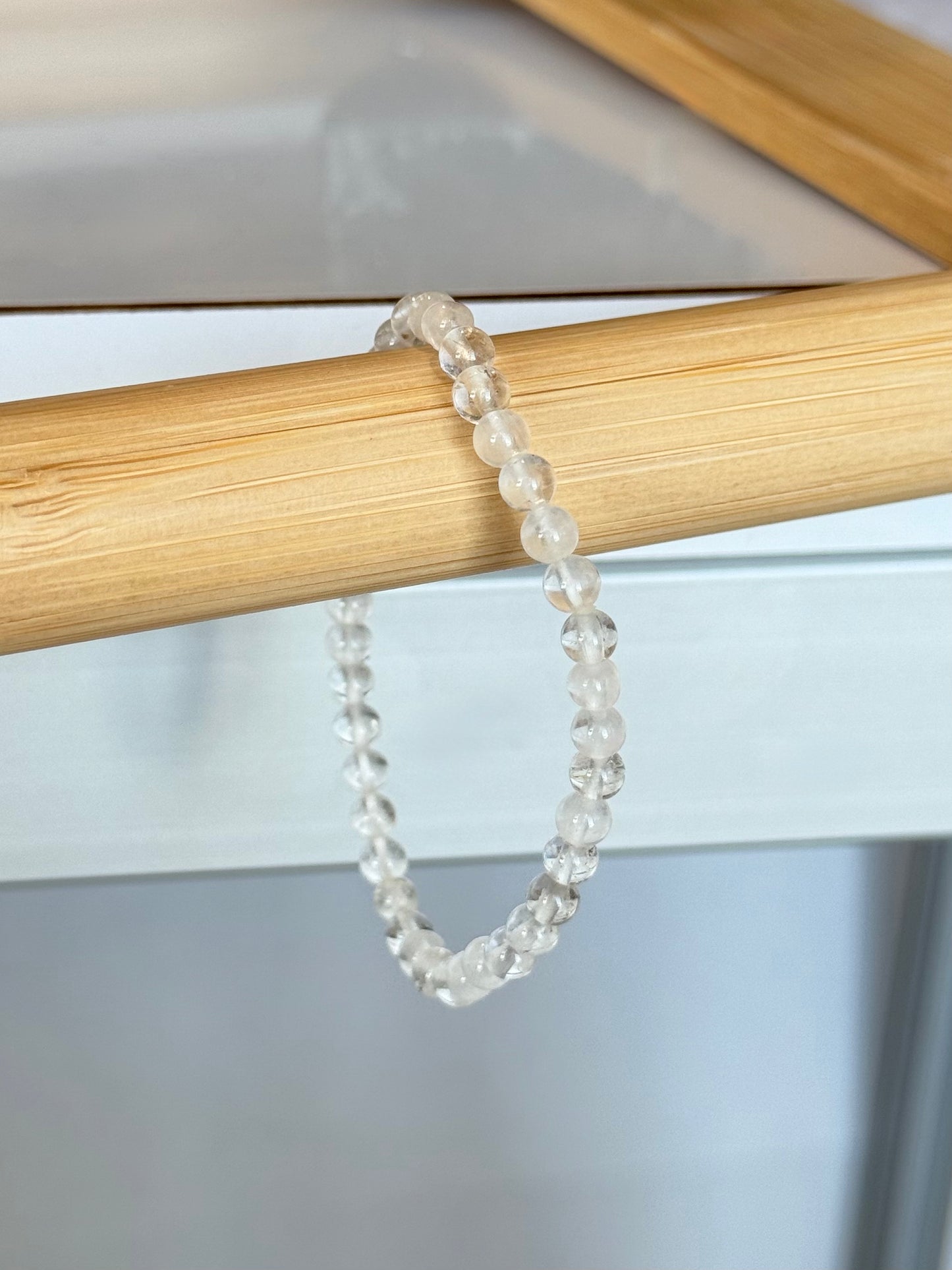 Clear Quartz 4mm Bracelet