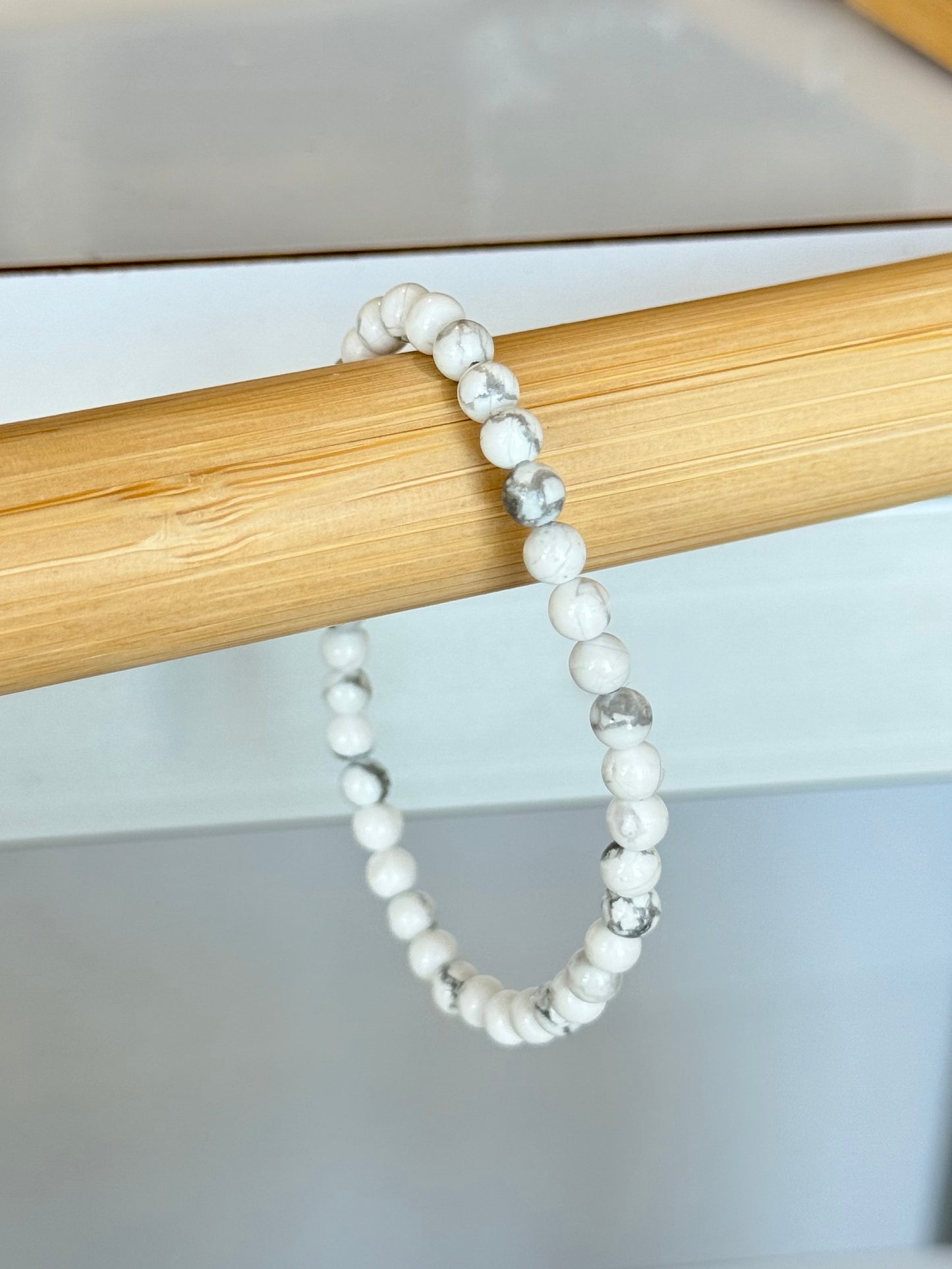 Howlite 4mm Bracelet
