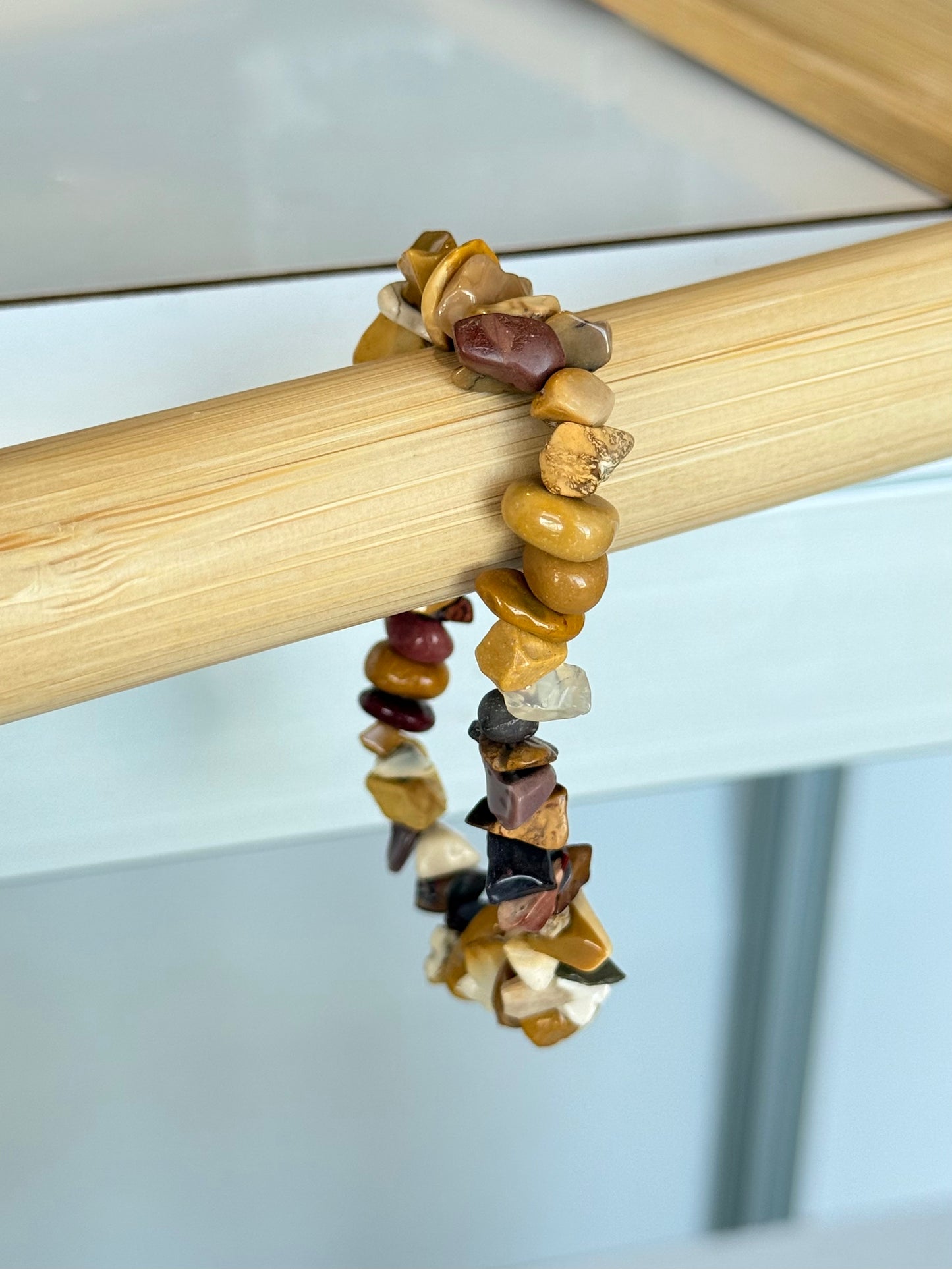 Mook Jasper Chip Bracelet