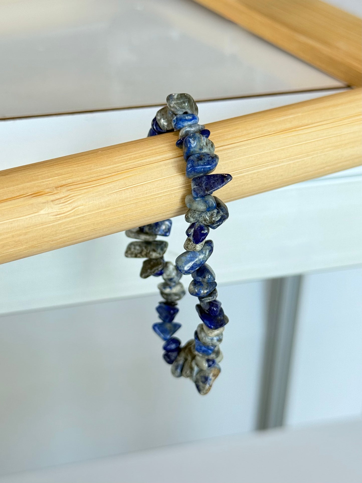 Lapis Lazuli Chip Bracelet