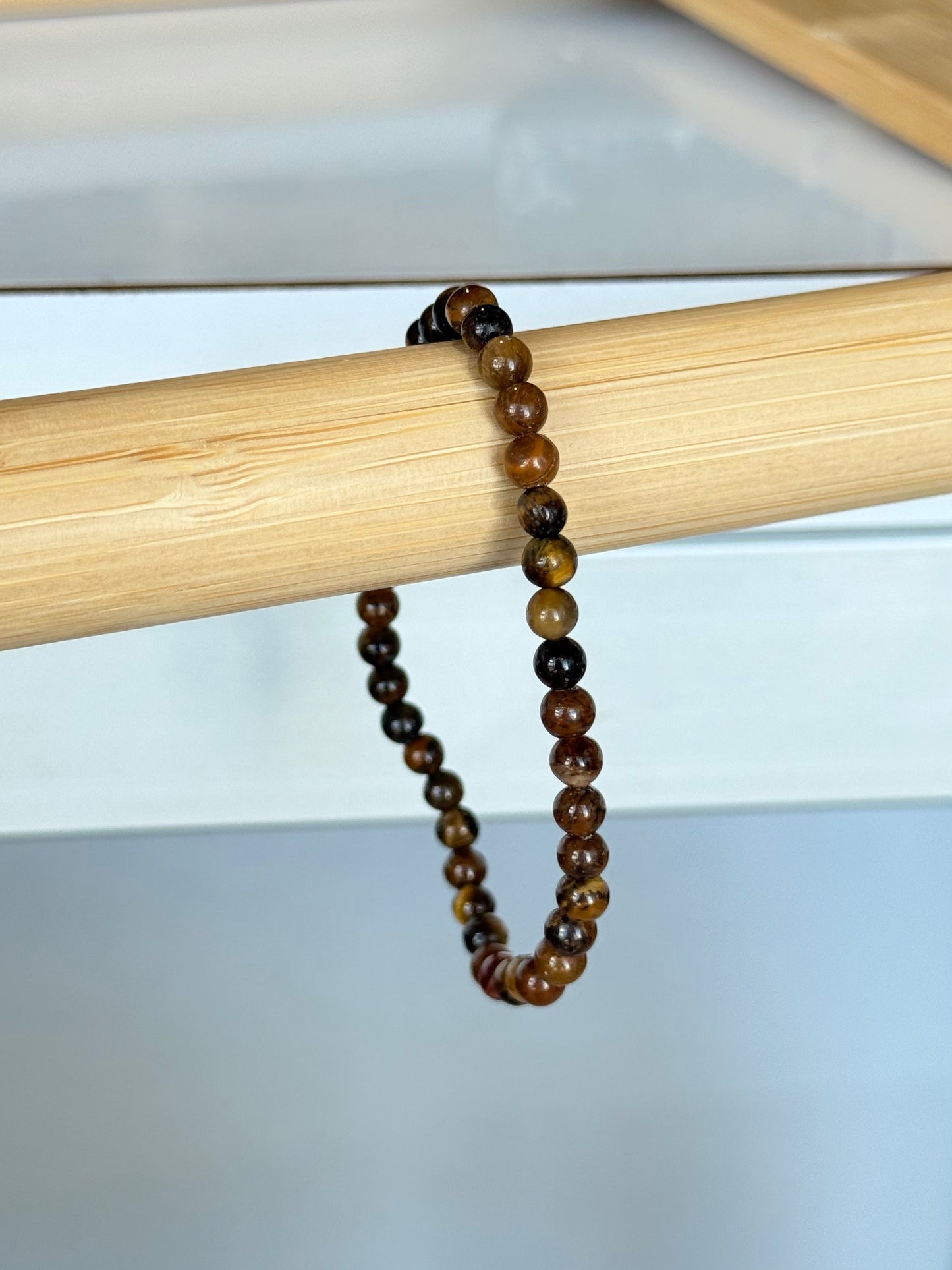 Yellow Tiger Eye 4mm Bracelet