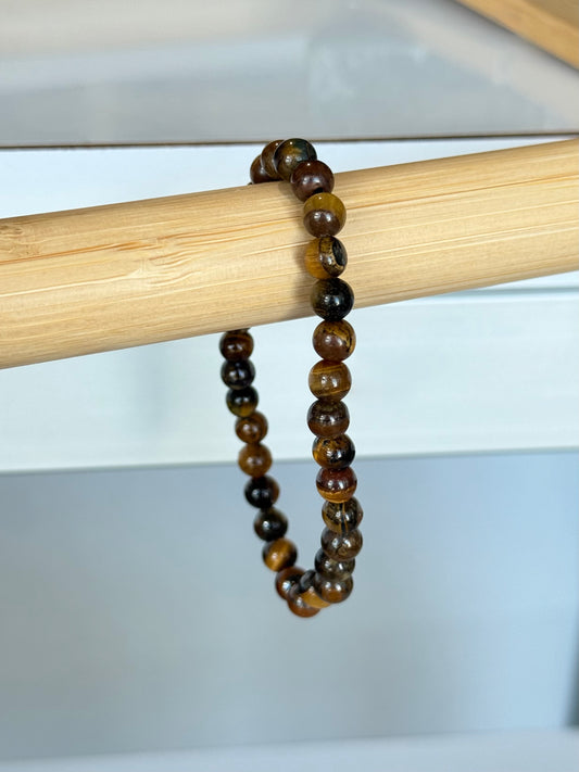 Yellow Tiger Eye 6mm Bracelet