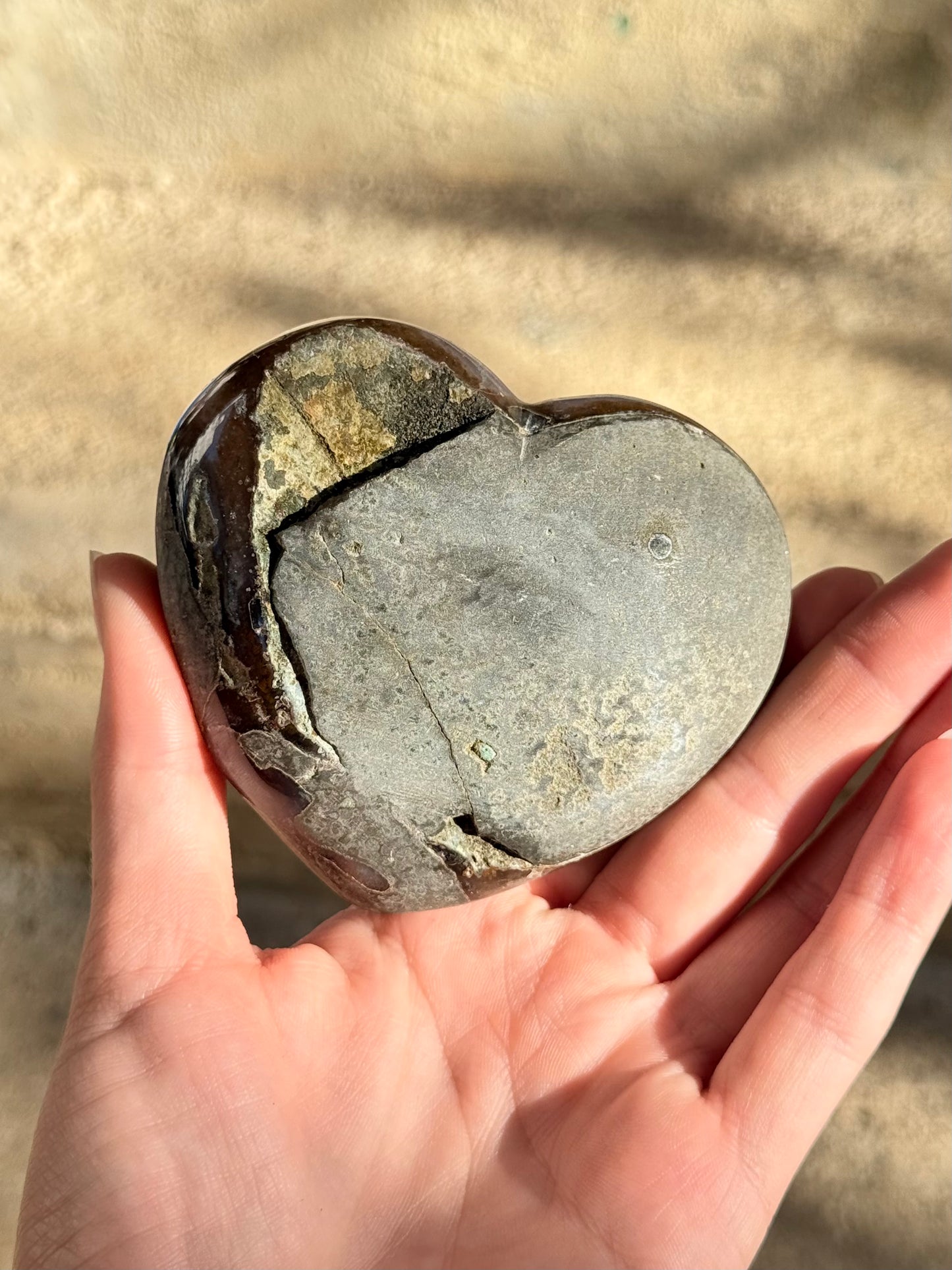 Corazón de Drusa de Amatista / Amethyst Cluster Heart