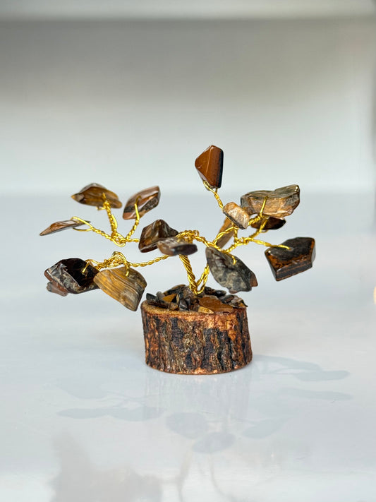 Tiger Eye Mini Tree