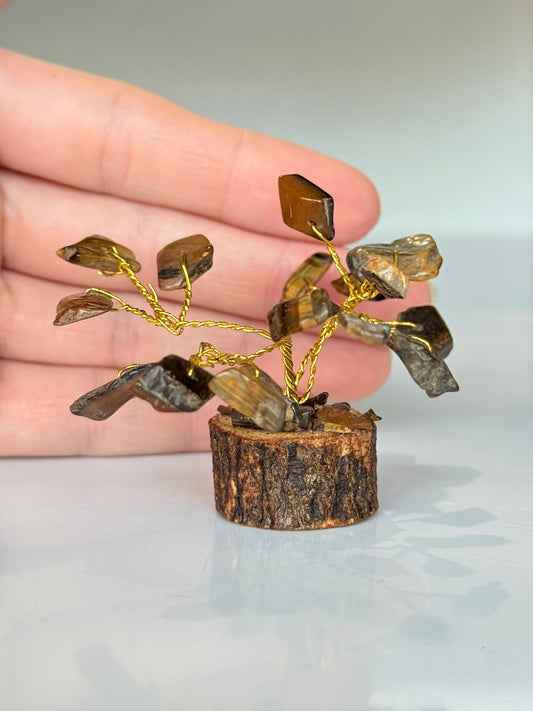 Tiger Eye Mini Tree