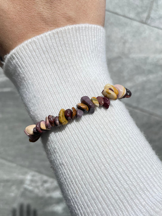 Mook Jasper Chip Bracelet