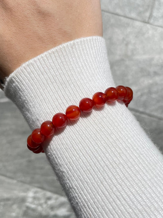 Carnelian 8mm Bracelet