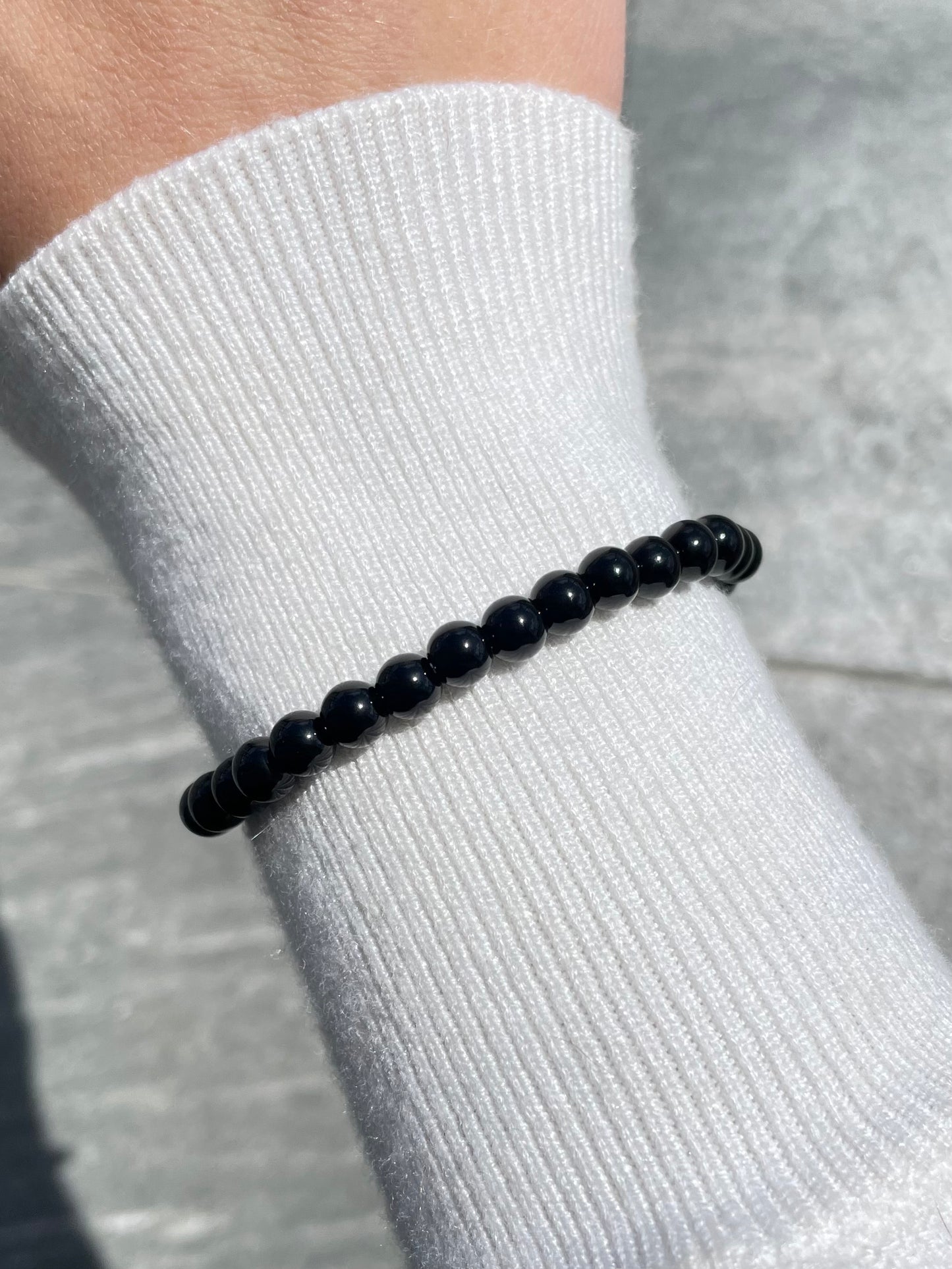 Black Obsidian 6mm Bracelet